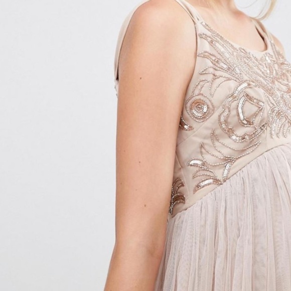 Maya sequined ASOS maternity dress US 6 - Picture 3 of 6